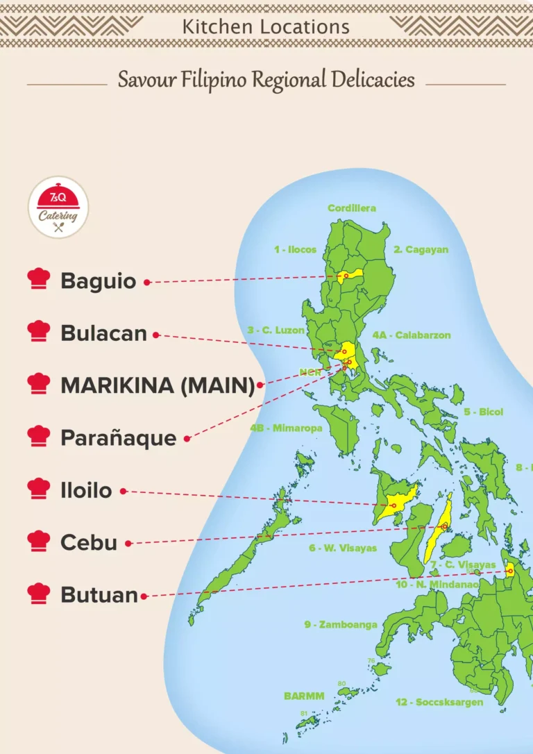 7sQ Catering Kitchen Locations
